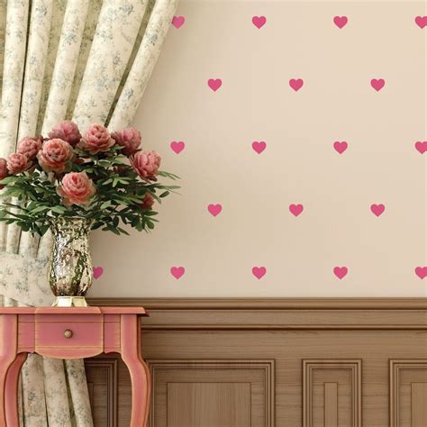 Hearts Wall Decals Mini Packs Walls Need Love Polka Dot Wall Decals