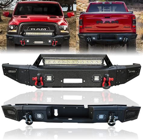 Amazon TIOYAR Front And Rear Bumper Compatible With 2015 2018