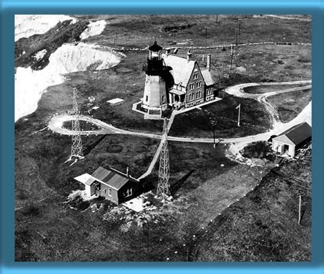 Block Island Lighthouse Photo 22 - Aerial view of Block Island ...