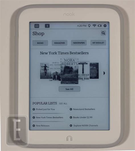 Barnes And Noble Nook Glowlight Review Good E Reader