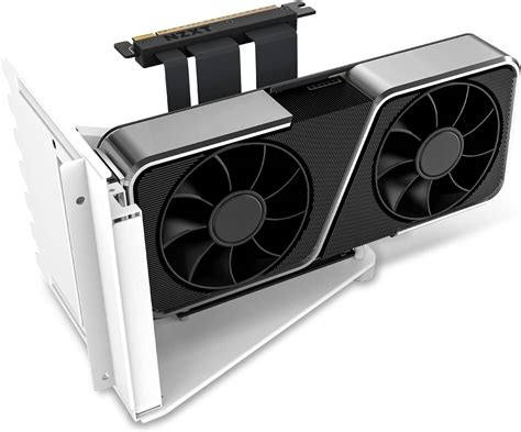 Nzxt Vertical Gpu Mounting Kit Mm Pcie X Riser Cable Gpu