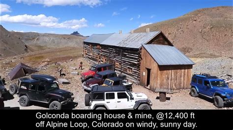 Golconda Mine And Boarding House Off Engineer Pass Youtube