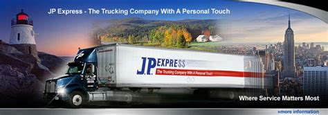 Welcome To Jp Express The Trucking Company With A Personal Touch