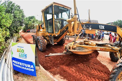 Vila Embratel Prefeito Eduardo Braide Leva Asfalto Novo Para A Rua