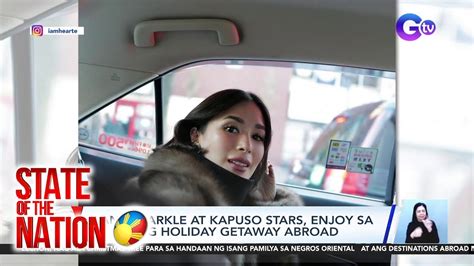 Ilang Sparkle At Kapuso Stars Enjoy Sa Kanilang Holiday Getaway Abroad