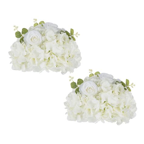 Blosmon Artificial Flower Kissing Balls For Wedding Table Centerpieces