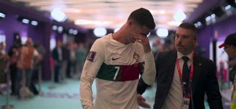 El Desconsolado Llanto De Cristiano Ronaldo Tras Su Eliminación De Qatar 2022