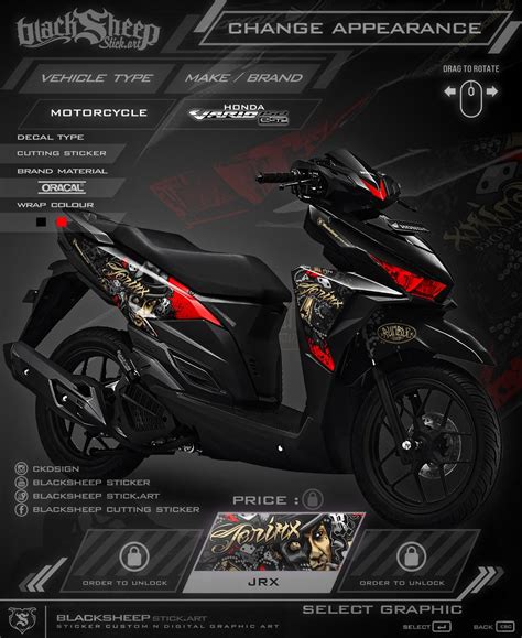 Inspirasi Decal Vario