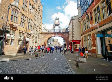 Chester City Centre Stock Photo - Alamy