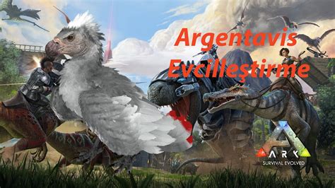 Ark Survival Evolved Argentavis Kartal Evcille Tirme T Rk E Youtube