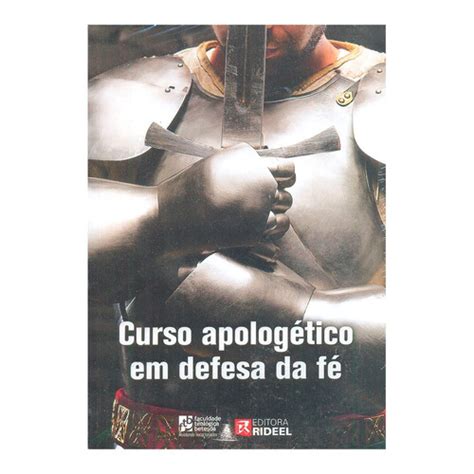 Curso Apolog Tico Em Defesa Da F Livro Dvd Rideel Parcelamento Sem