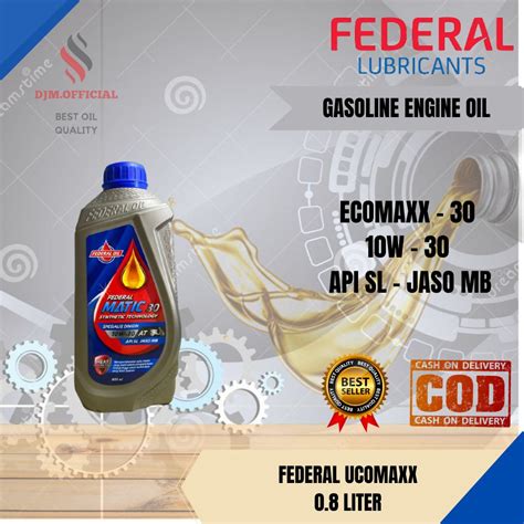 Jual Oli Oil Federal Matic Ecomaxx Ml Synthetic Special W