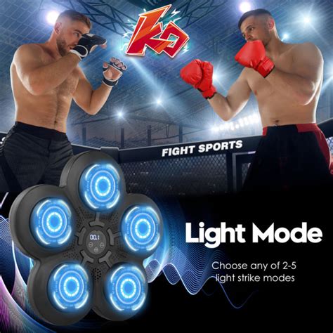 Music Boxing Machine Music Electronic Boxing Wall Target Boxing