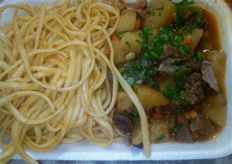 Chanfainita Con Tallarines Receta De Mercedes Huaman Flores Cookpad