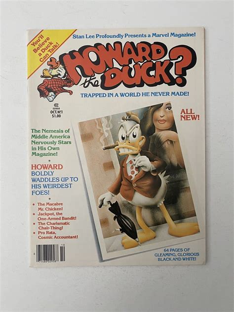 Vintage 1979 Marvel Howard The Duck Magazine 1 First Issue Ebay