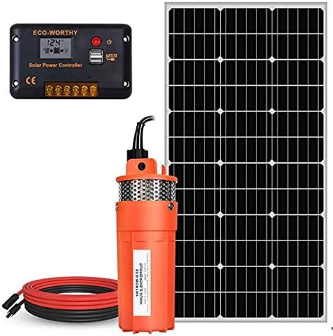 Amazon Eco Worthy Solar Submersible Pump Kit W Solar Panle