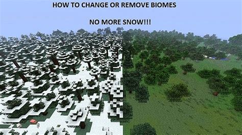 Tutorial How To Change Remove Biomes