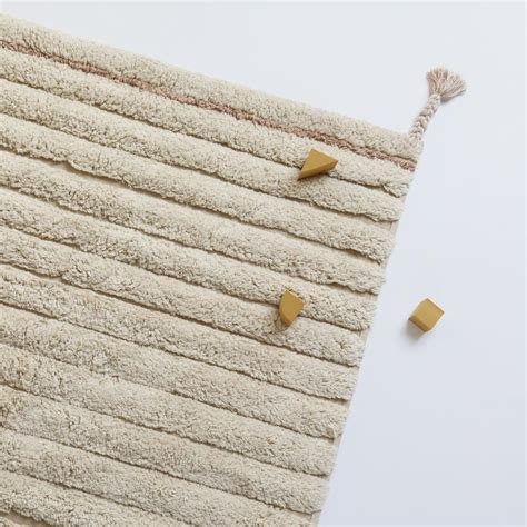 TAPIS EN COTON NUDE DALIA Tapis Rectangulaire Pas Cher