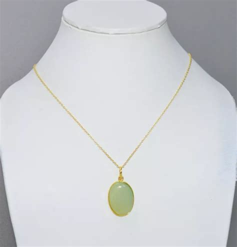 925 SOLID STERLING Silver 24Ct Gold Overlay Aqua Chalcedony Chain