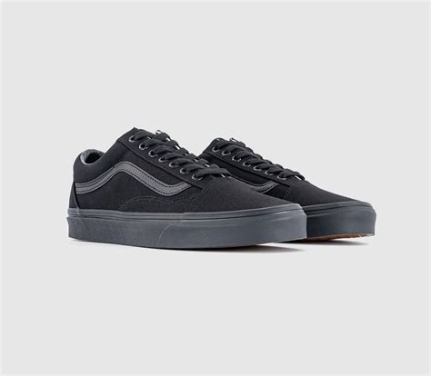 Vans Old Skool Trainers Black Unisex Sports