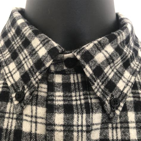 Men S Pendleton Tartan Plaid Virgin Wool Long Sle Gem