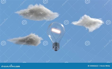 Blue Sky Thinking Stock Illustration Illustration Of Blue 35066622