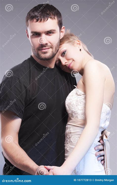 Relationships Ideas And Concepts Sensual And Positive Caucasian Couple