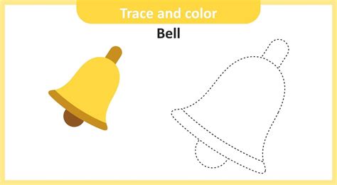 Trace And Color Bell 2223714 Vector Art At Vecteezy