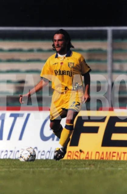 foto vintage calcio chievo giorgio gorgone anni duemila stampa