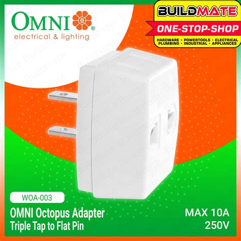 Omni Octopus Adapter A V Triple Tap To Flat Pin Woa