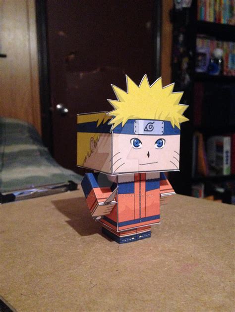 Naruto Cubeecrafts Papercrafts By Supervegeta On Deviantart