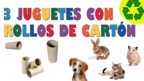 Juguetes Caseros Para Perros Hechos Con Material Reciclado