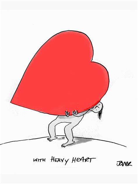 "with heavy heart" Art Print for Sale by LouiJover | Redbubble