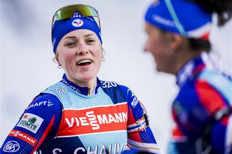 Biathlon Sophie Chauveau Le Grand Bornand c est l étape qui nous