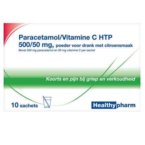 Healthypharm Paracetamol Vitamine C Mg Sachets Stuks Bestellen