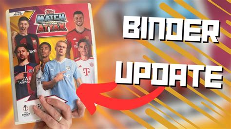 Match Attax Binder Update Match Attax Football Card