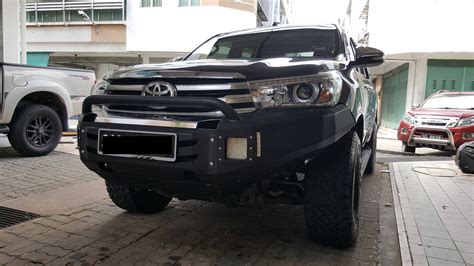 Jrj X Accessories Sdn Bhd Toyota Hilux Revo Bull Bar Front Bumper