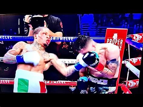 Gervonta Tank Davis Brutally Kos Leo Santa Cruze In Th Round With