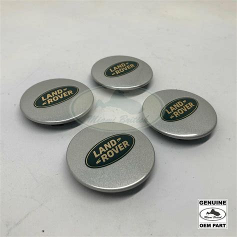 Land Rover Rim Wheel Center Cap Cover Set Pcs Disco Freelander Range