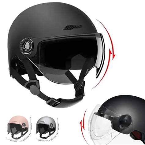 Capacete Ultraleve Para Homens E Mulheres Meio Capacete Retr Scooter