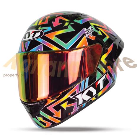 Helm Fullface KYT NFR Manzi Misano Original Lazada Indonesia