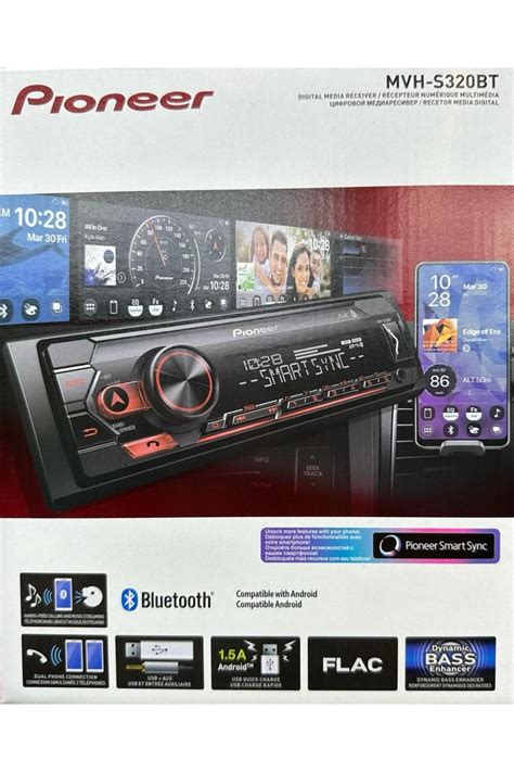 Pioneer MVh 320Bt Bluetooth USB li Oto Teyp uyumlu Fiyatı Yorumları