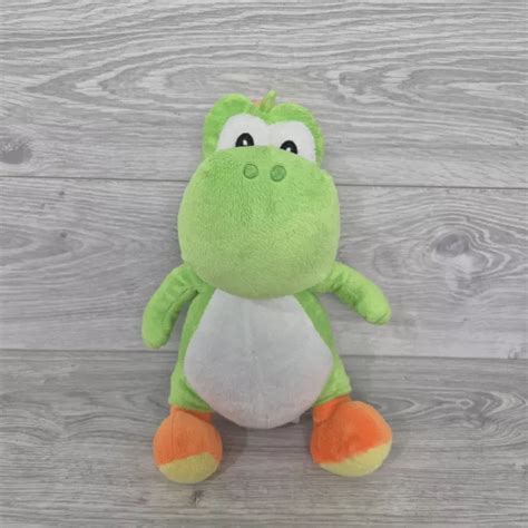 OFFICIAL SUPER MARIO Yoshi Soft Toy Plush 12 Nintendo 9 99 PicClick UK