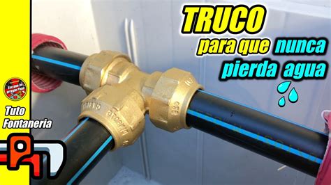 Como INSERTAR una Tee en tubería de polietileno TRUCO DE MAESTRO