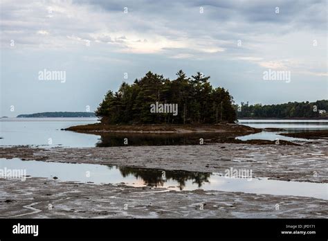 Bailey Island Maine Usa Stock Photo Alamy