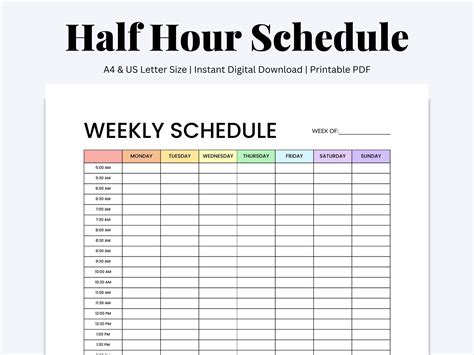 Weekly Hour Calendar With Slots