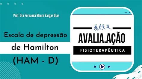 Escala de depressão de Hamilton HAM D YouTube