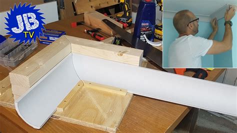 How To Make Your Own Coving Mitre Jig And Installation Demonstration