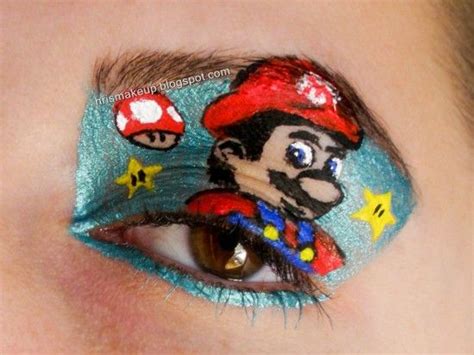 Super Mario Bros Makeup Inspired Makeup Tutorial Makeup Geek Makeup