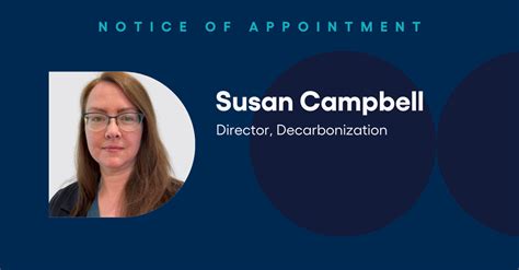 Bba Bba Appoints Susan Campbell As Director Decarbonization